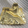 萬里長城擺件,鋅合金萬里長城,金屬長城工藝品,長城禮品擺件