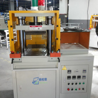 散熱管壓扁機(jī)，導(dǎo)熱管熱壓壓扁機(jī)，銅管熱壓壓扁機(jī)